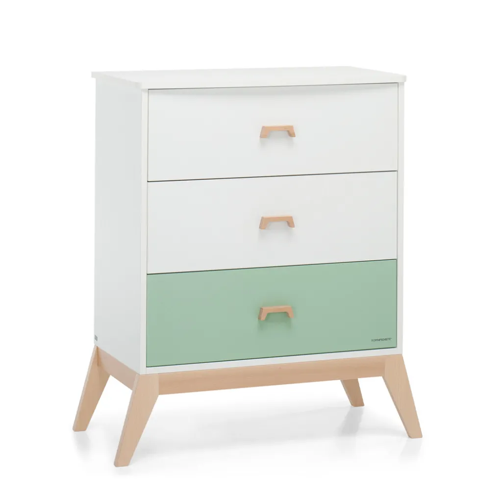 Cassettiera/Fasciatoio in legno Bacio<Foppapedretti New