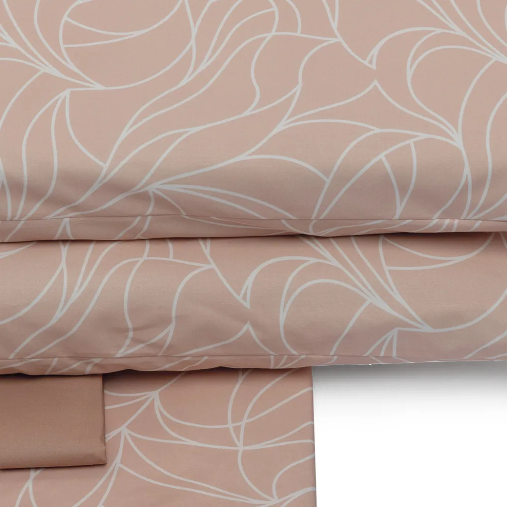 Completo lenzuola matrimoniale in cotone Notte&Natura<Foppapedretti Hot