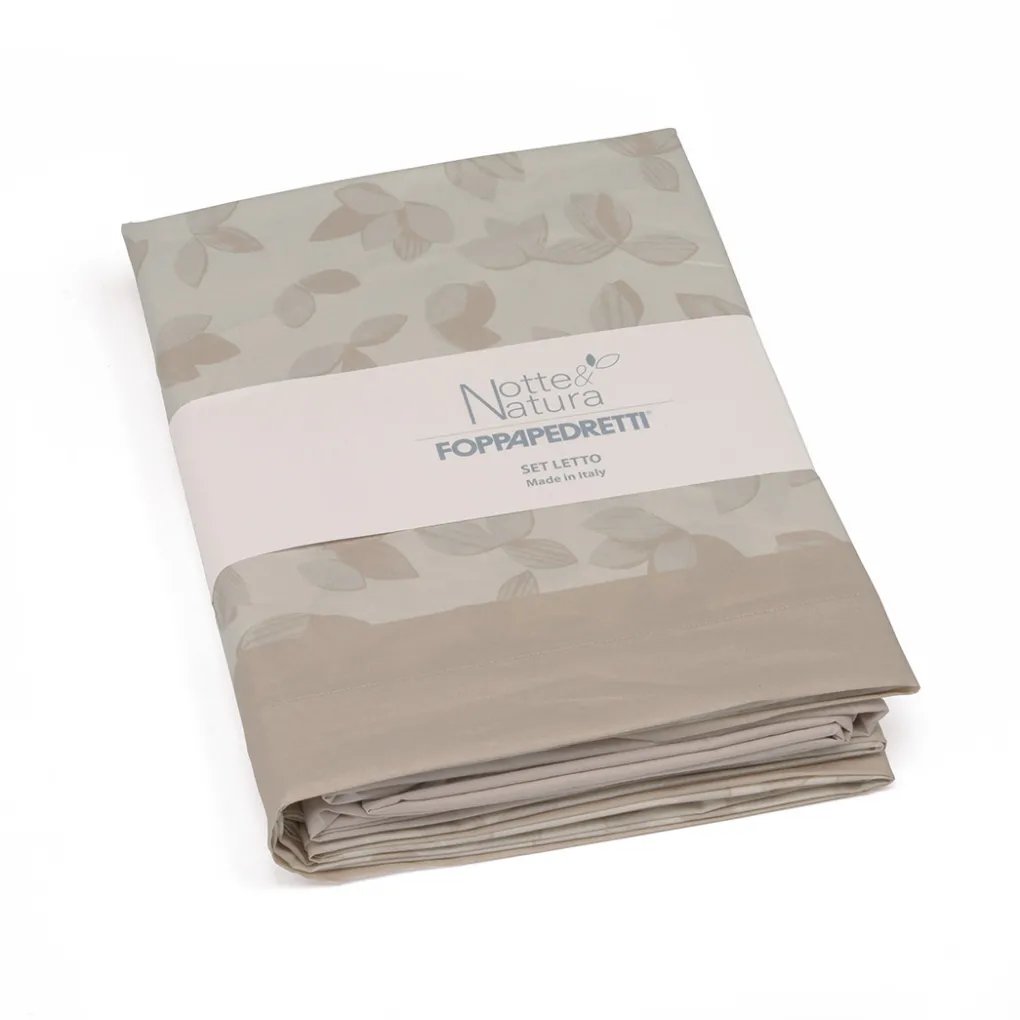 Completo lenzuola una piazza e mezza in cotone Notte&Natura<Foppapedretti Best