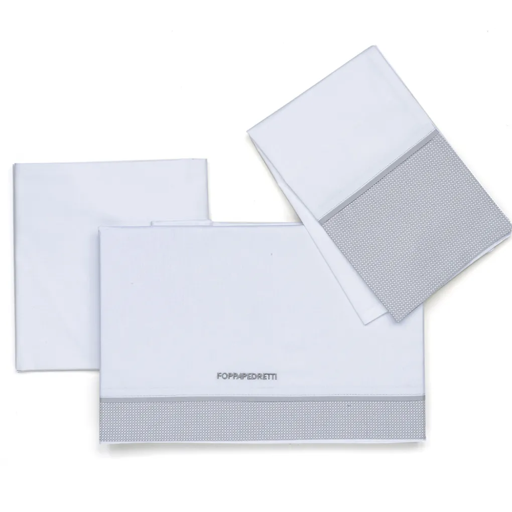 Completo lenzuolino in cotone Celebrity<Foppapedretti Discount