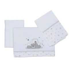 Completo lenzuolino in cotone Dolcestella<Foppapedretti Clearance