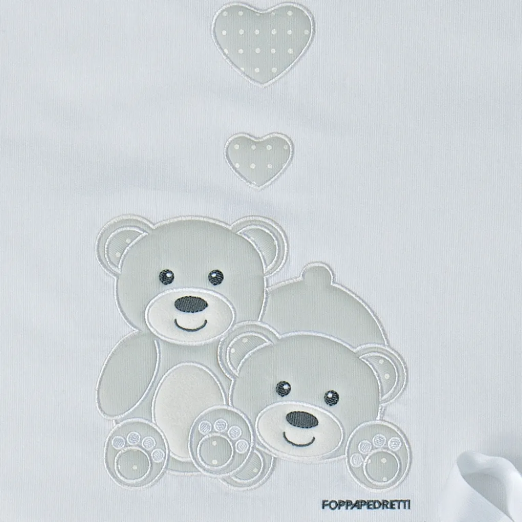 Completo piumone in cotone ricami<Foppapedretti Outlet